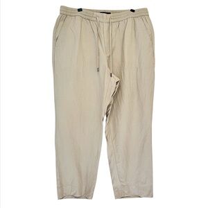 Banana Republic Linen Blend Casual Pull On Pant - Size L